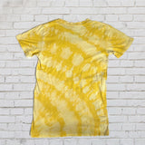 XS Yellow Sesame St Reverse Tie Dye T-Shirt