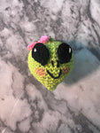 Crocheted Alien Key Chains 👽